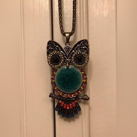 Owl necklace - Picture 2 of 2